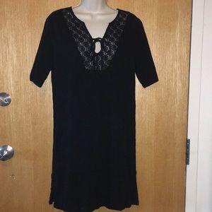 Black dress/cover-up. Size M.